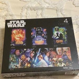 Star Wars Sealed 4-Puzzles Set